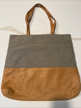Hearth & Hand with Magnolia Leather Tote Bag